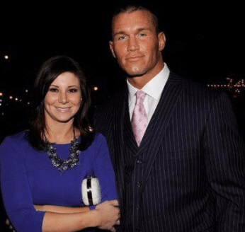Samantha Speno with her ex-husband Randy Orton